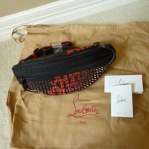 Christian Louboutin Men's 'ParisNYC' Logo Belt Bag